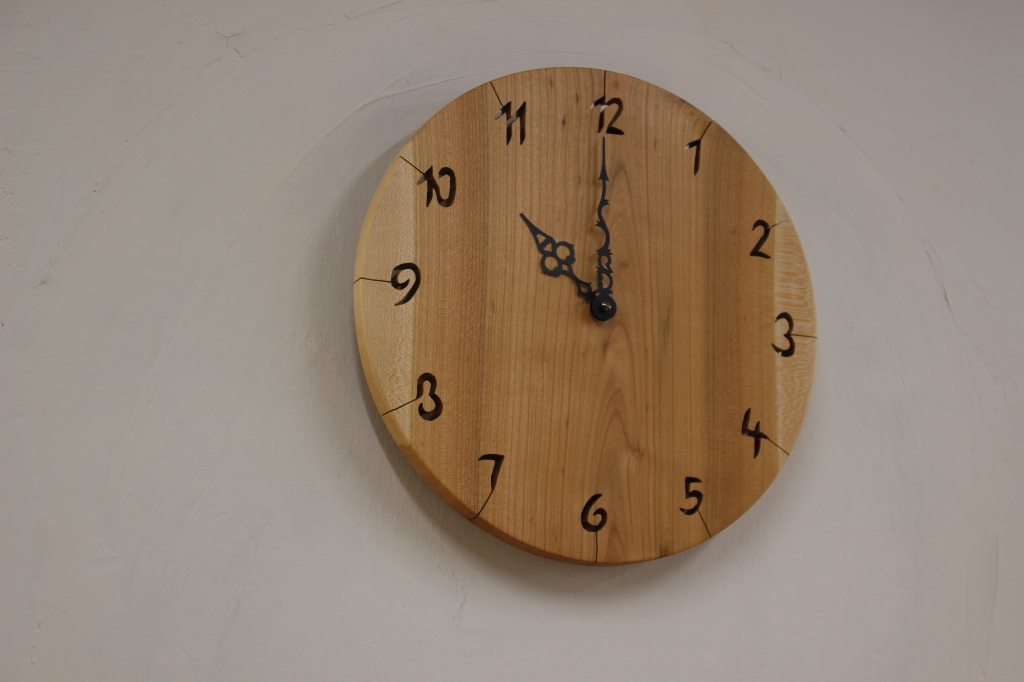 Dřevěné hodiny 15