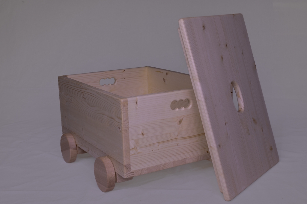 Úložný box na kolečkách nižší 
