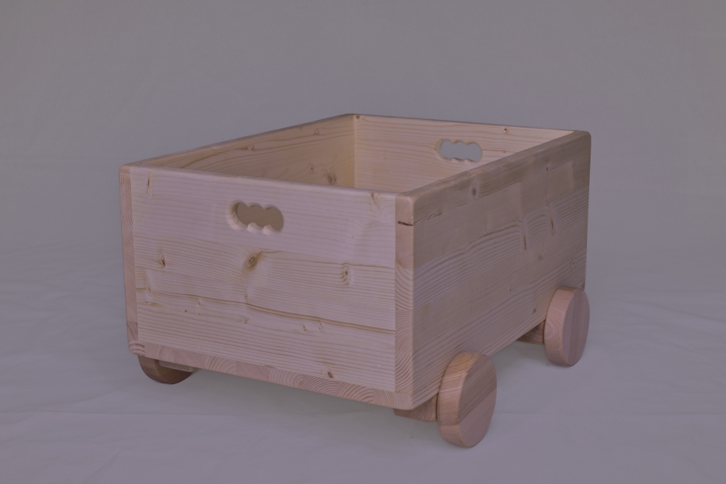 Úložný box na kolečkách nižší 